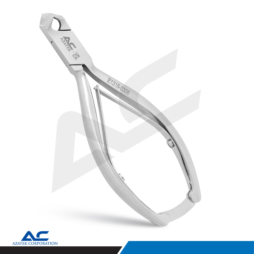 Head Cutter 14cm Stainless Steel 16mm Arched Cutting Edge - Azatek Instruments