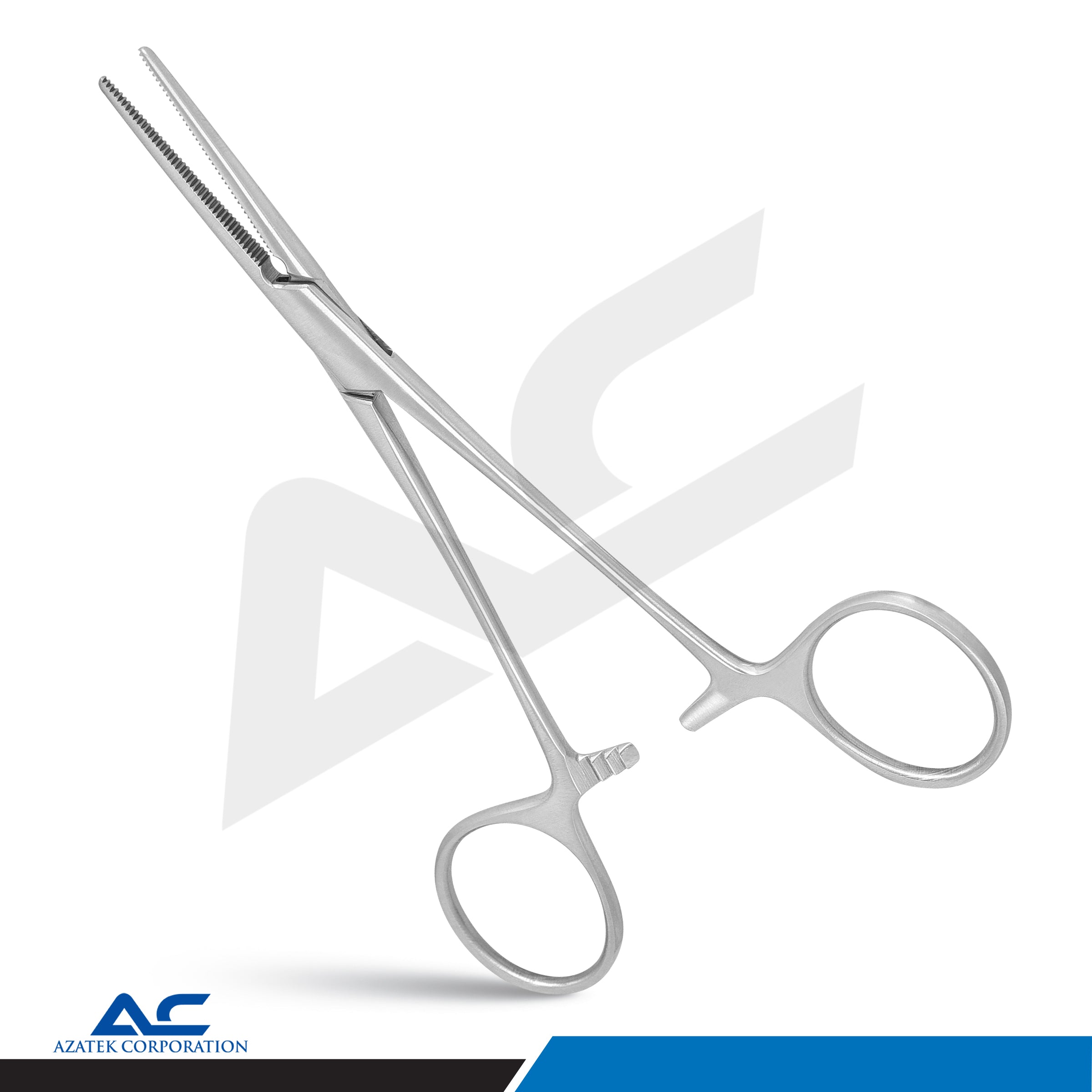 Rochester Pean Haemostatic Forceps Straight 14cm – Surgical Artery Forceps - Azatek Instruments