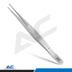 Azatek Professional Stainless Steel Tissue Forceps 14.5cm – 1×2 Teeth Delicate Surgical Thumb Forceps 1.25mm Tip - Azatek Instruments