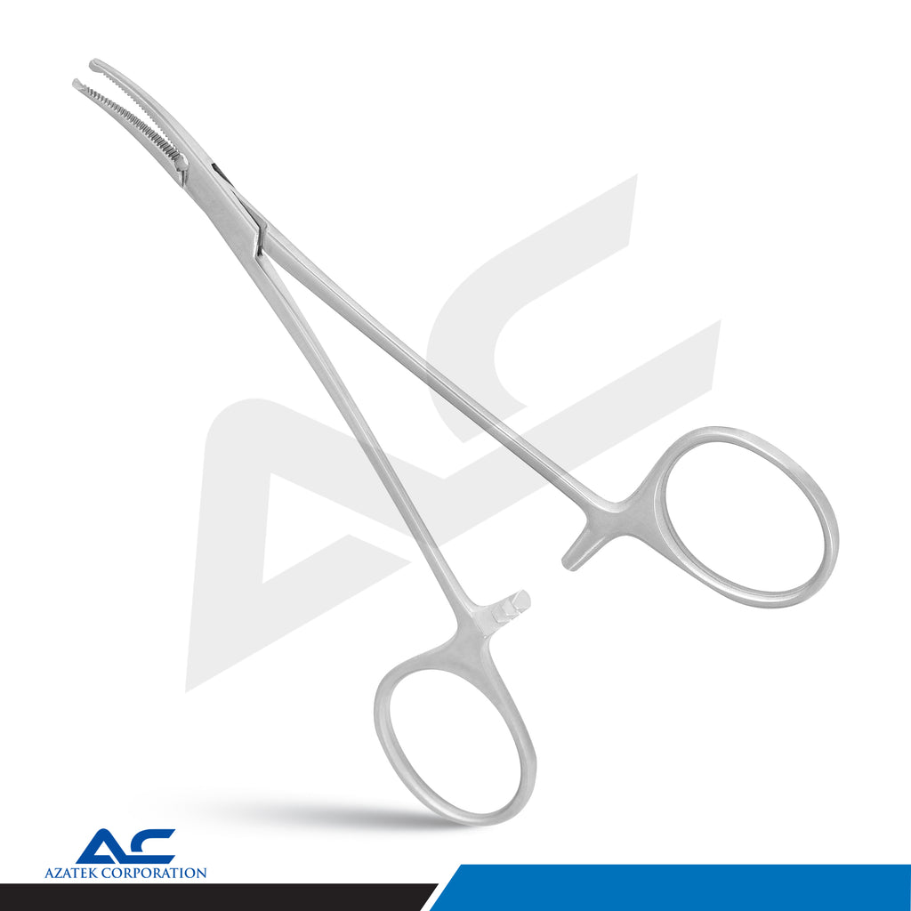 Mosquito Haemostatic Forceps Curved 12.5cm – Mosquito Kocher Surgical Forceps - Azatek Instruments