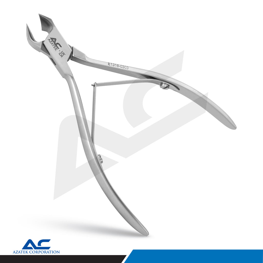 Head Cutter, 14.0cm Stainless Steel – Arched Edge, 15mm Blade8.19 - Azatek Instruments