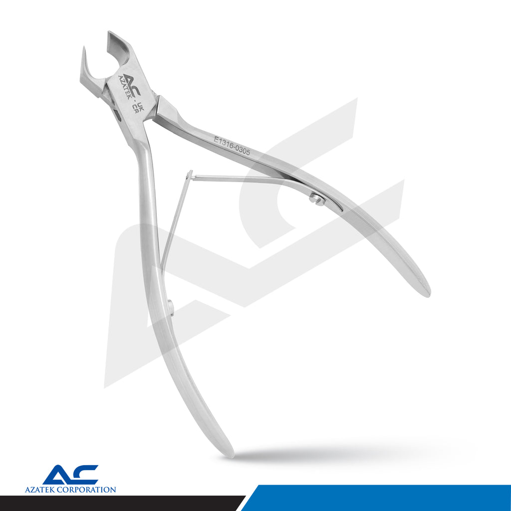 Head Cutter, 12.0cm Stainless Steel – Arched 1/2 Cutting Edge, 11mm - Azatek Instruments