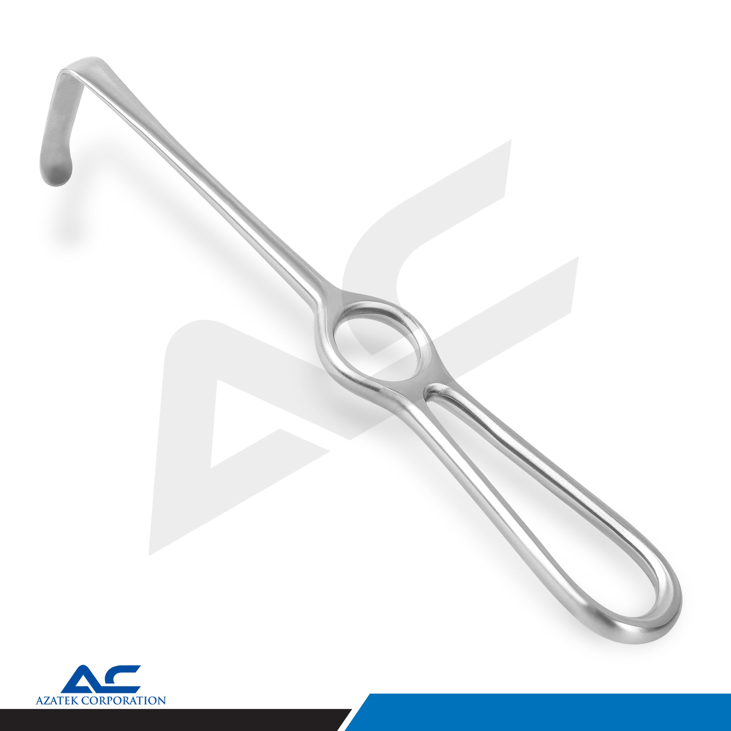 Cheek Retractor, Dental Cheek Retractor, Langenbeck Retractor 40×11mm Stainless Steel - Azatek Instruments
