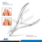 Nail Corner Pliers 10cm Stainless Steel Long Beveled 9mm Blade - Azatek Instruments