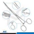 Mosquito Haemostatic Forceps Gross Maier Curved – Surgical Dressing Clamp - Azatek Instruments