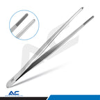 Dressing Tissue Tweezer – Dressing Standard Forceps for Surgical & Medical Procedures - Azatek Instruments