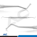 Dental Examination Instruments Kit (4 Pieces) | Stainless Steel Diagnostic Set - Azatek Instruments