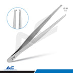 Dressing Tissue Tweezer – Tissue Forceps Standard Kocher for Surgical & Dressing Procedures - Azatek Instruments