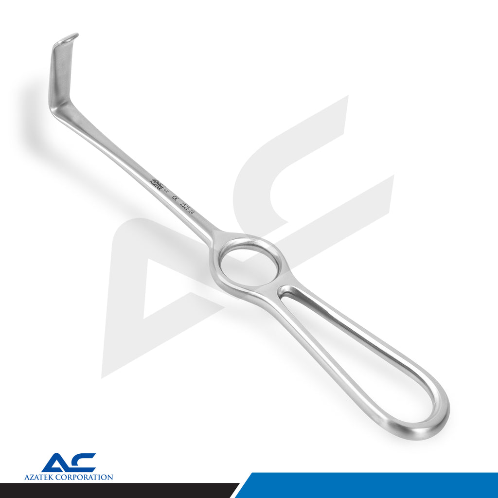 Cheek Retractor, Dental Cheek Retractor, Langenbeck Retractor 40×11mm Stainless Steel - Azatek Instruments