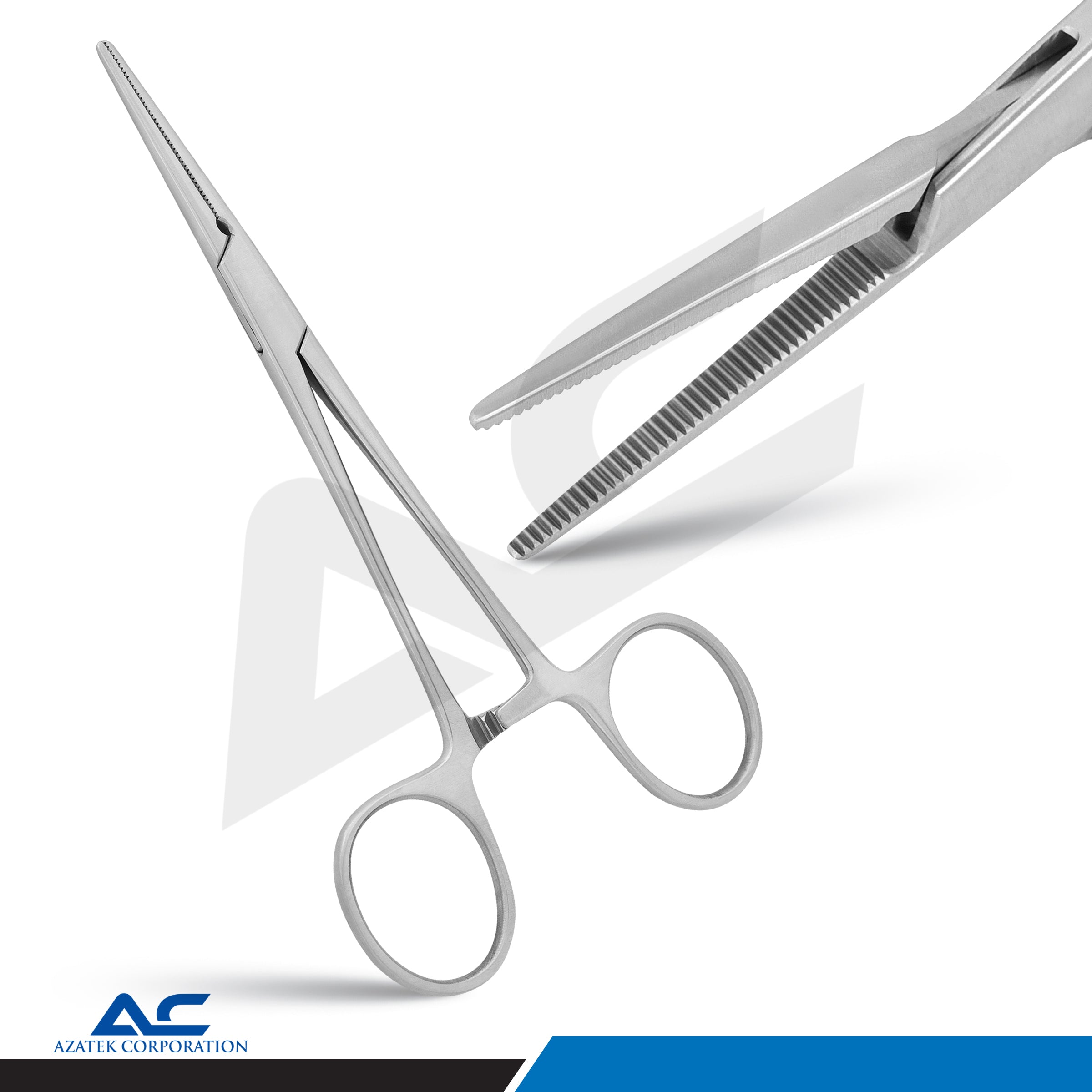 Rochester Pean Haemostatic Forceps Straight 14cm – Surgical Artery Forceps - Azatek Instruments