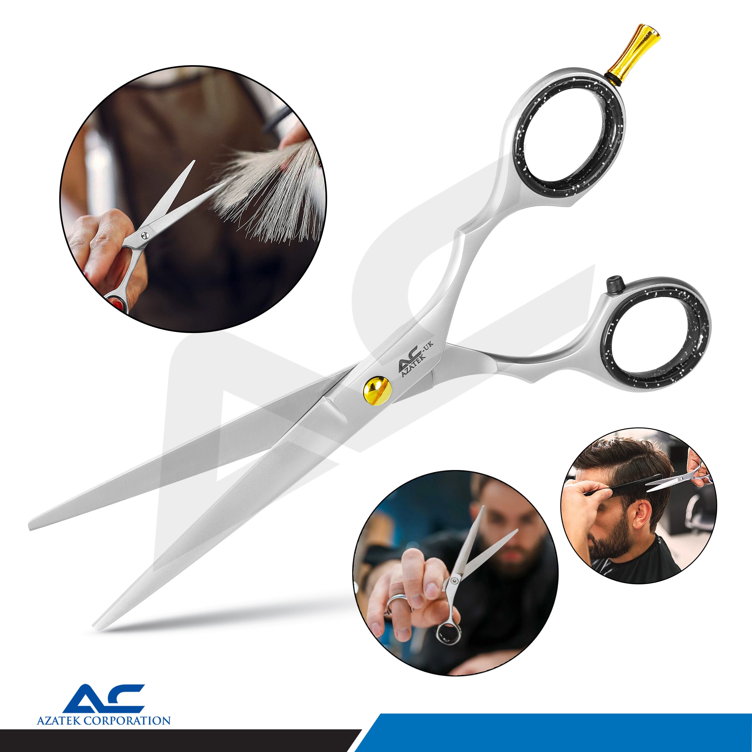 Best Hair Cutting Scissors Professional Precision Styling - Azatek Instruments