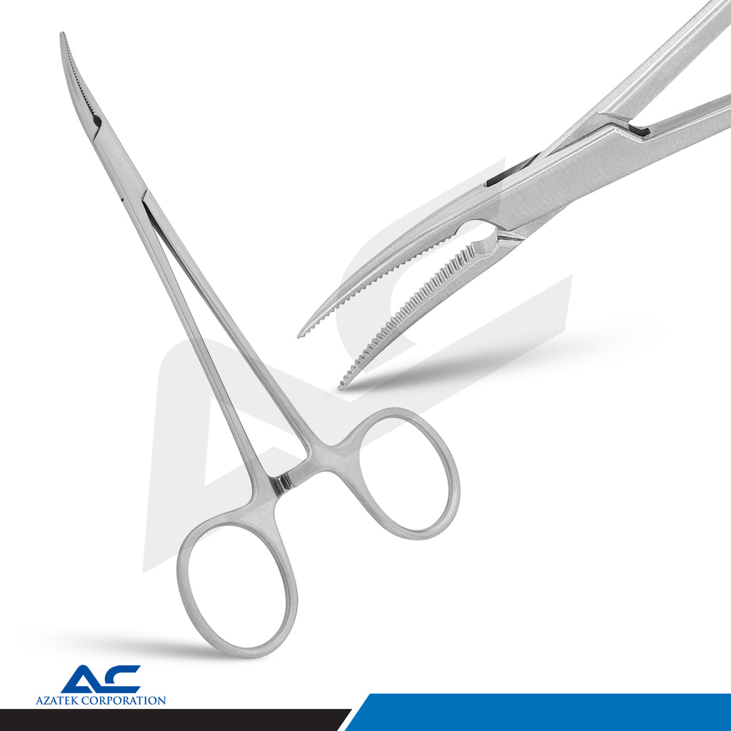 Mosquito Haemostatic Forceps Curved 12.5cm – Surgical Artery Forceps - Azatek Instruments