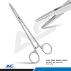 Mayo Hegar Needle Holder 18.5cm – Surgical Needle Holder Stainless Steel - Azatek Instruments