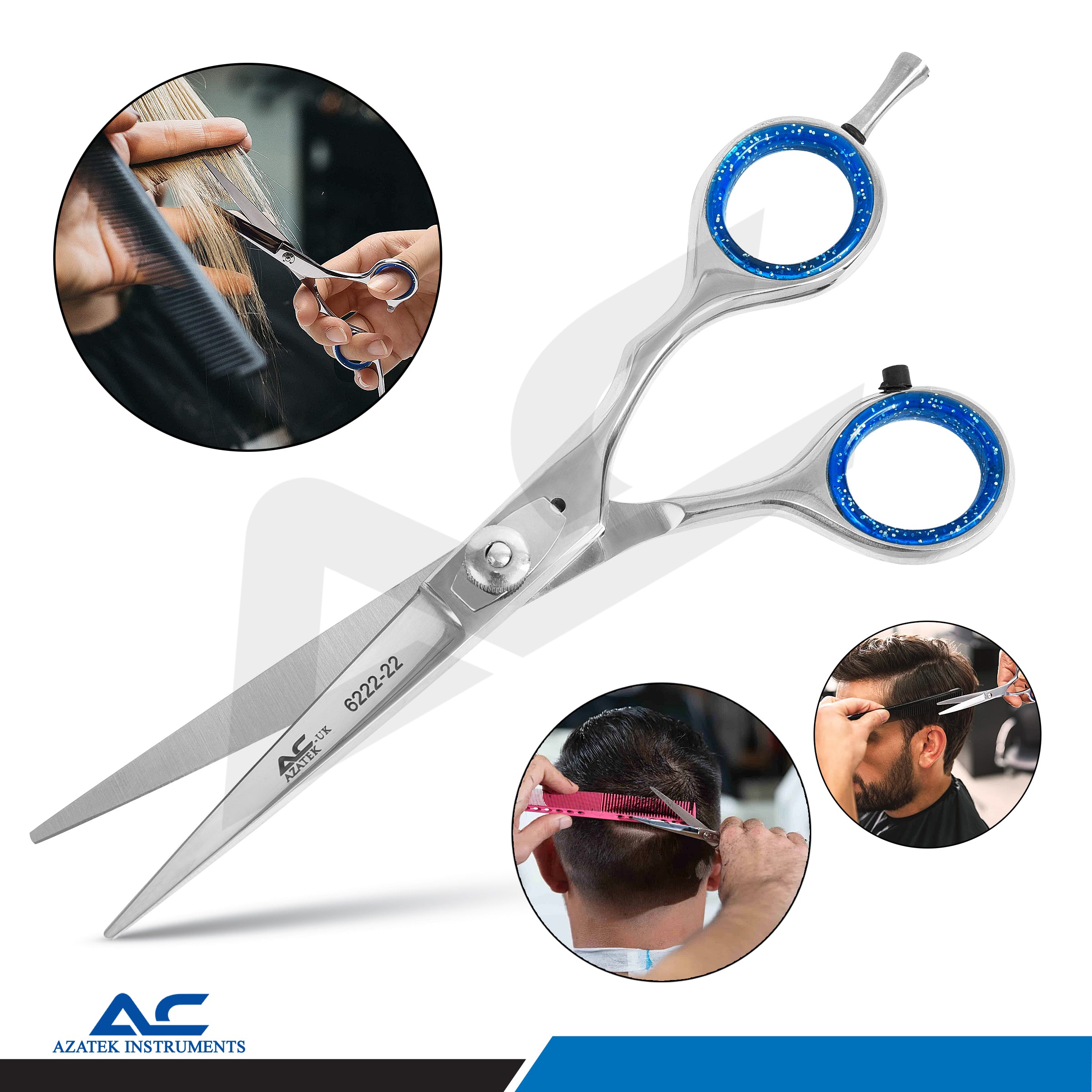 Hair Cutting Scissors Best ,Professional Hair Cutting Scissors, Best Scissors For Cutting Hair - Azatek Instruments