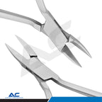 Nail Corner Pliers 11.0cm Stainless Steel – Extra Delicate Pointed Tips - Azatek Instruments