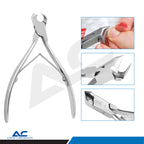 Head Cutter, 14.0cm Stainless Steel – Arched Edge, 15mm Blade8.19 - Azatek Instruments