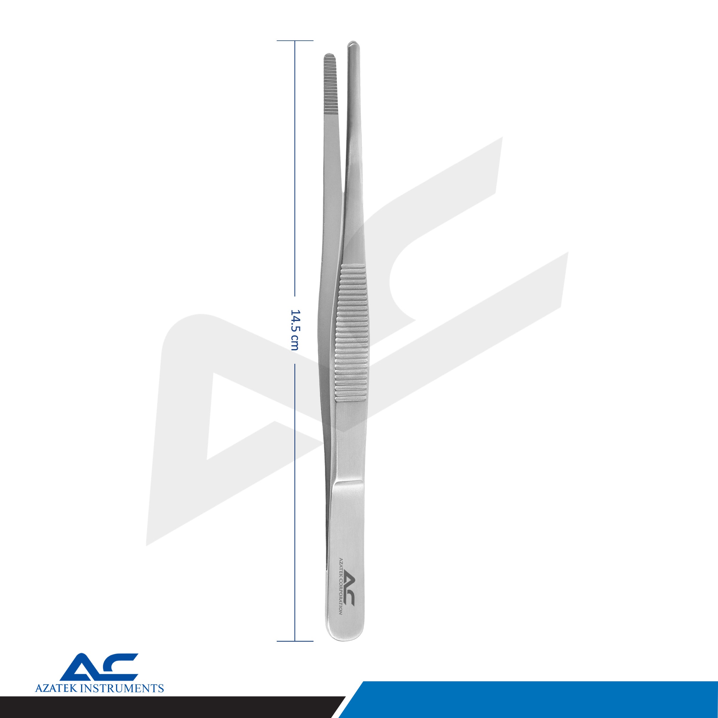 Dressing Tissue Tweezer – Dressing Standard Forceps for Surgical & Medical Procedures - Azatek Instruments