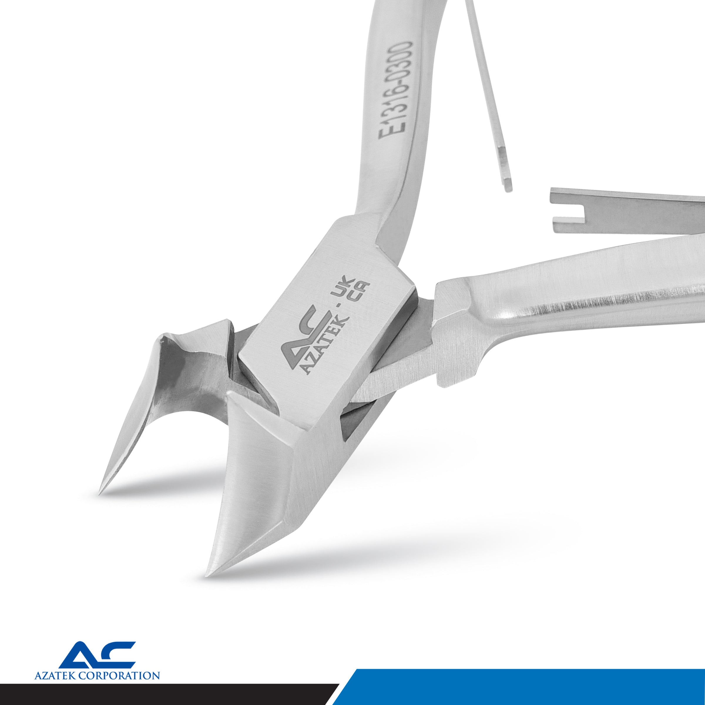 Professional Head Cutter Stainless Steel 20mm Arched Cutting Edge - Azatek Instruments