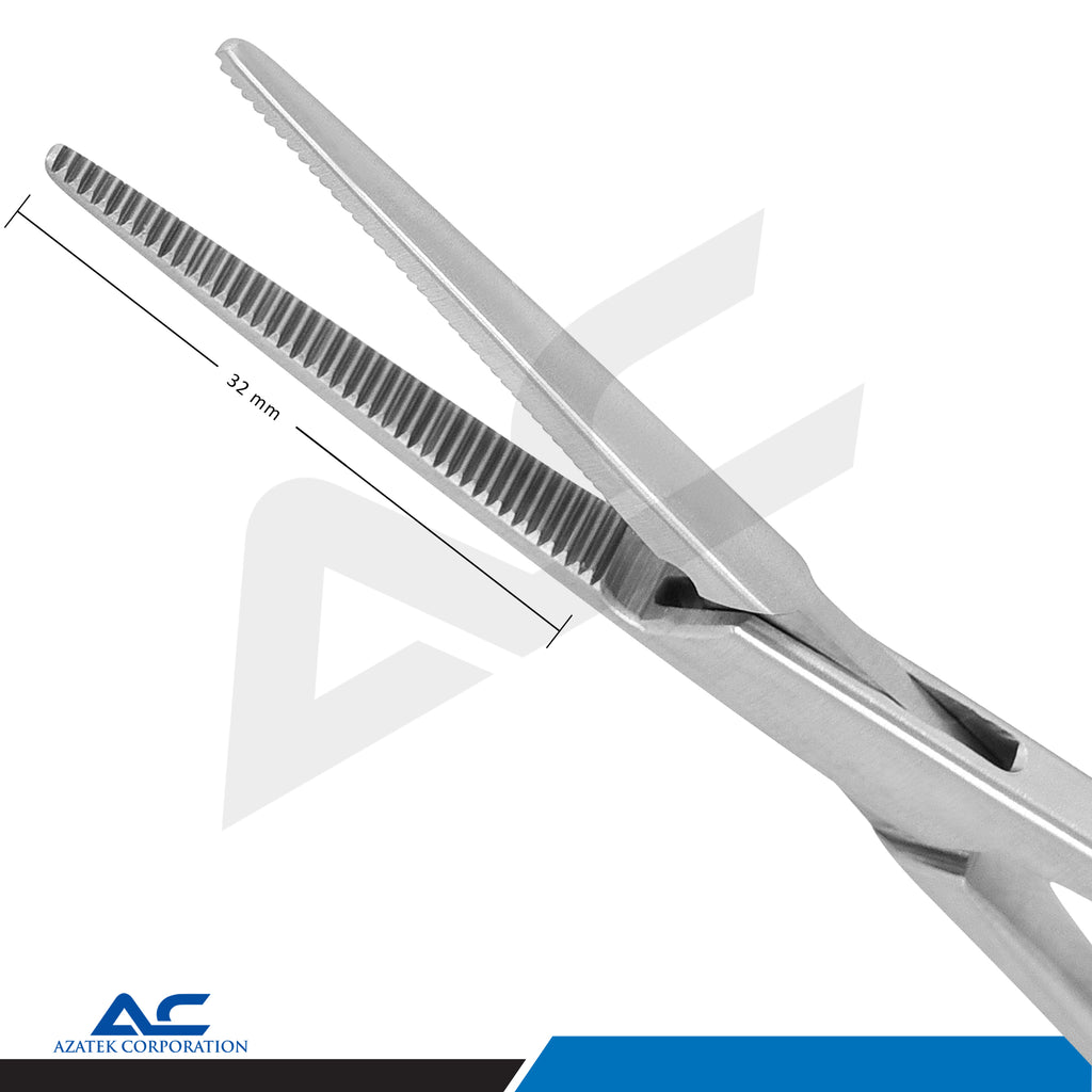 Rochester Pean Haemostatic Forceps Straight 14cm – Surgical Artery Forceps - Azatek Instruments