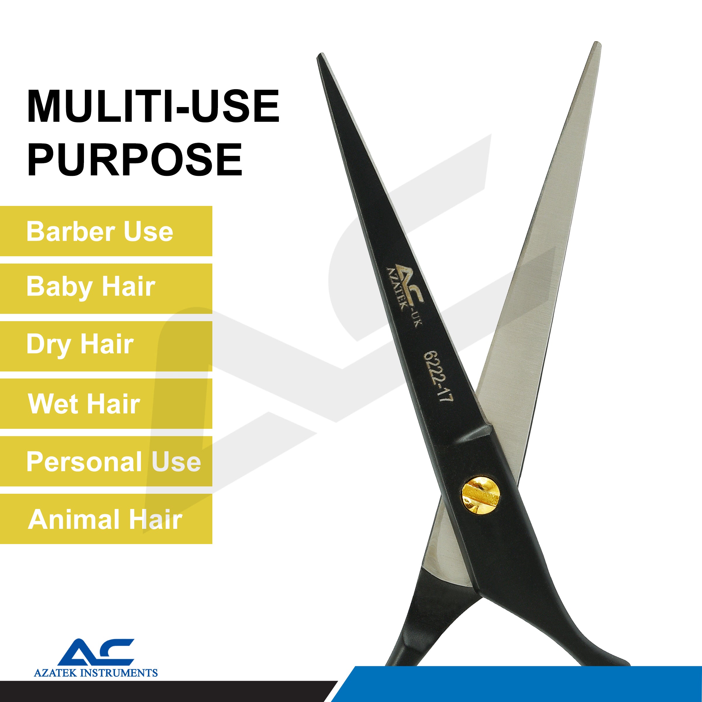 Hair Cutting Scissors for Barbers & Stylists | Azatek Instruments - Azatek Instruments