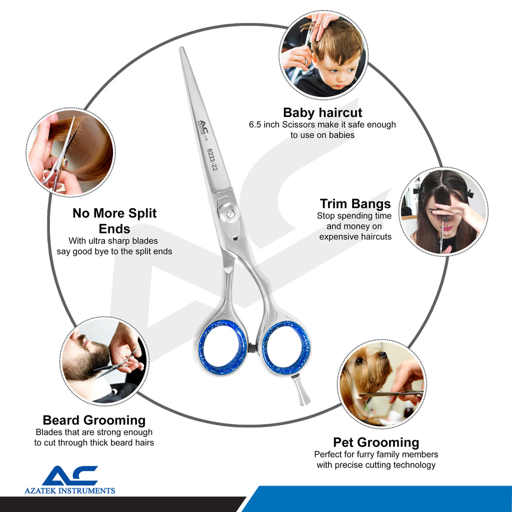 Hair Cutting Scissors Best ,Professional Hair Cutting Scissors, Best Scissors For Cutting Hair - Azatek Instruments