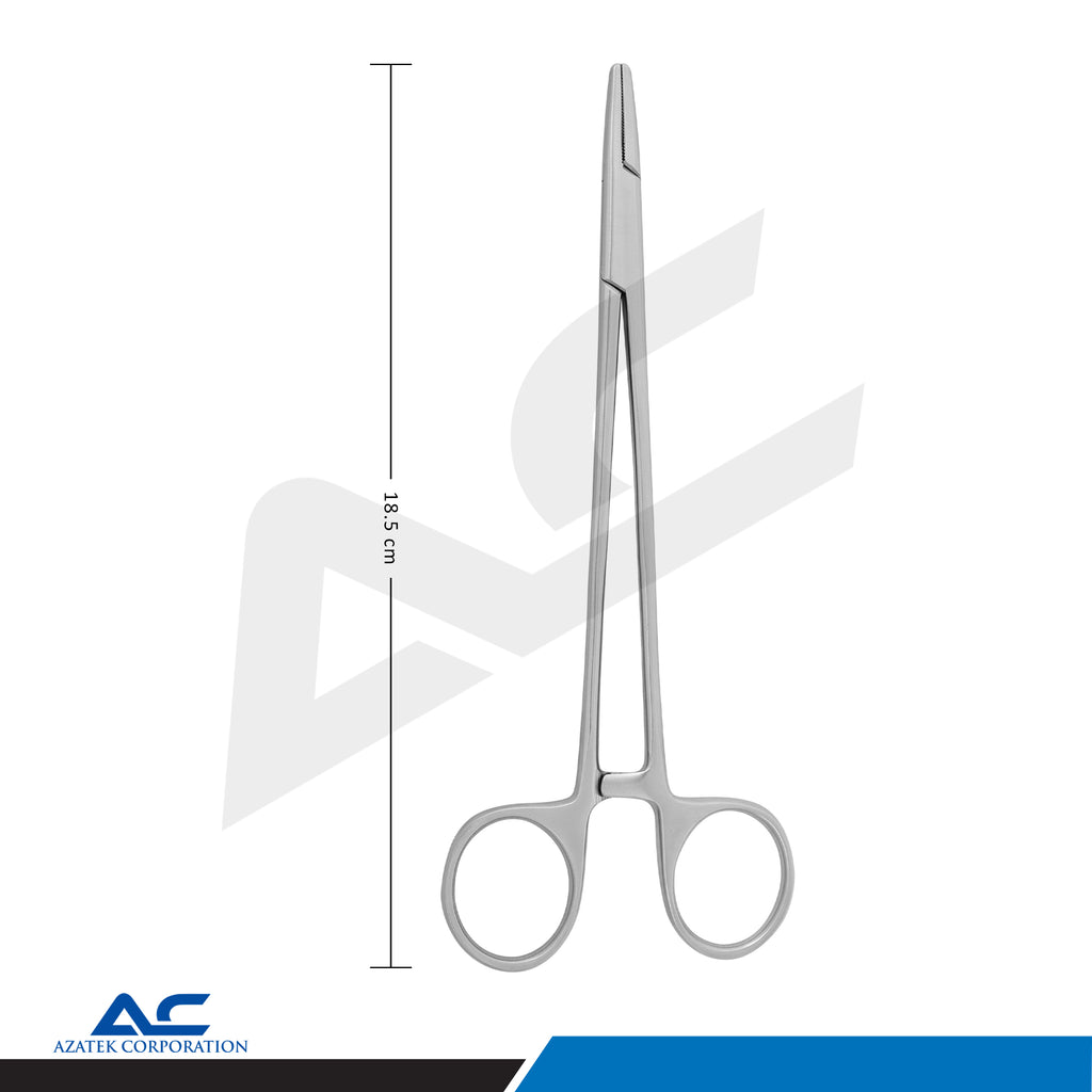 Mayo Hegar Needle Holder 18.5cm – Surgical Needle Holder Stainless Steel - Azatek Instruments