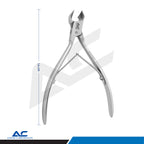 Head Cutter, 14.0cm Stainless Steel – Arched Edge, 15mm Blade8.19 - Azatek Instruments