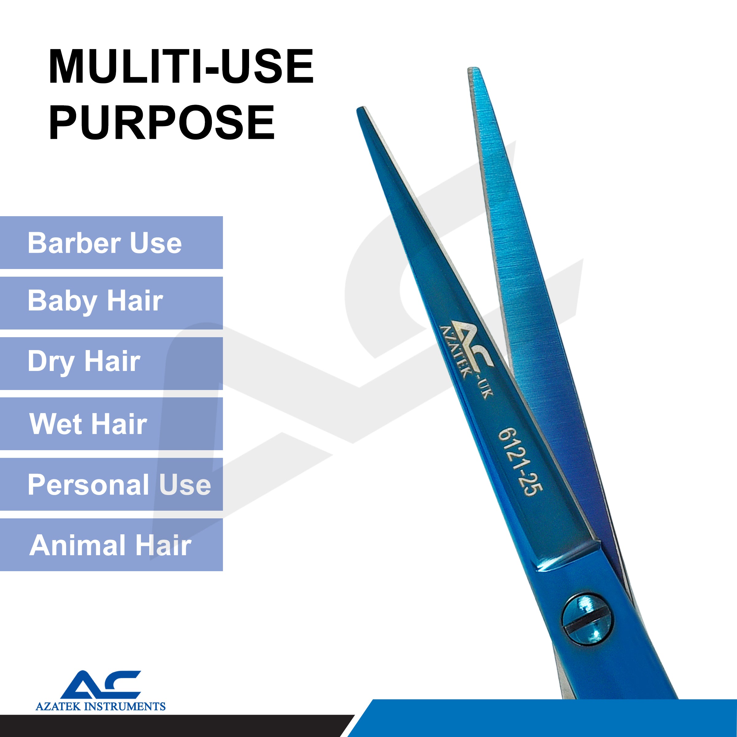 Professional Hair Cutting Scissors with Jaguar Pattern Handle | Azatek Instruments - Azatek Instruments