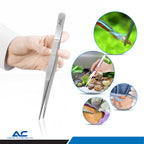 Dressing Forceps Delicate Straight Tip 1.8mm 145mm – Precision Surgical Dressing Forceps - Azatek Instruments