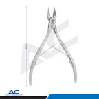 Nail Corner Pliers 13cm Stainless Steel Solid Edge Pointed Tips - Azatek Instruments