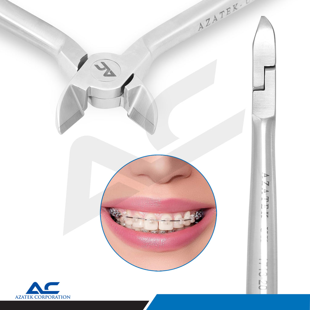 Orthodontic Wire Cutter, Hard Wire Cutter, Hard Wire Cutter Orthodontic, Angle 15 Degree