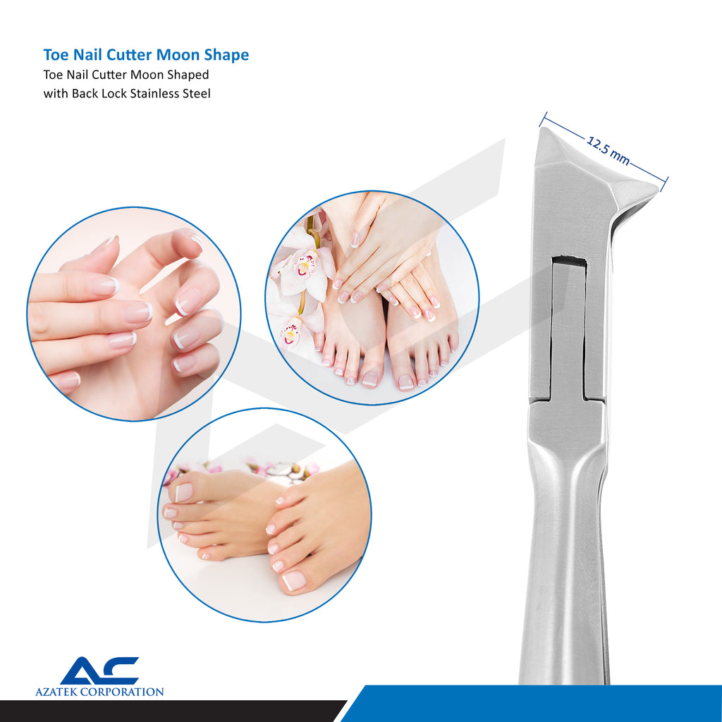 Head Cutter 14cm Stainless Steel 16mm Arched Cutting Edge - Azatek Instruments