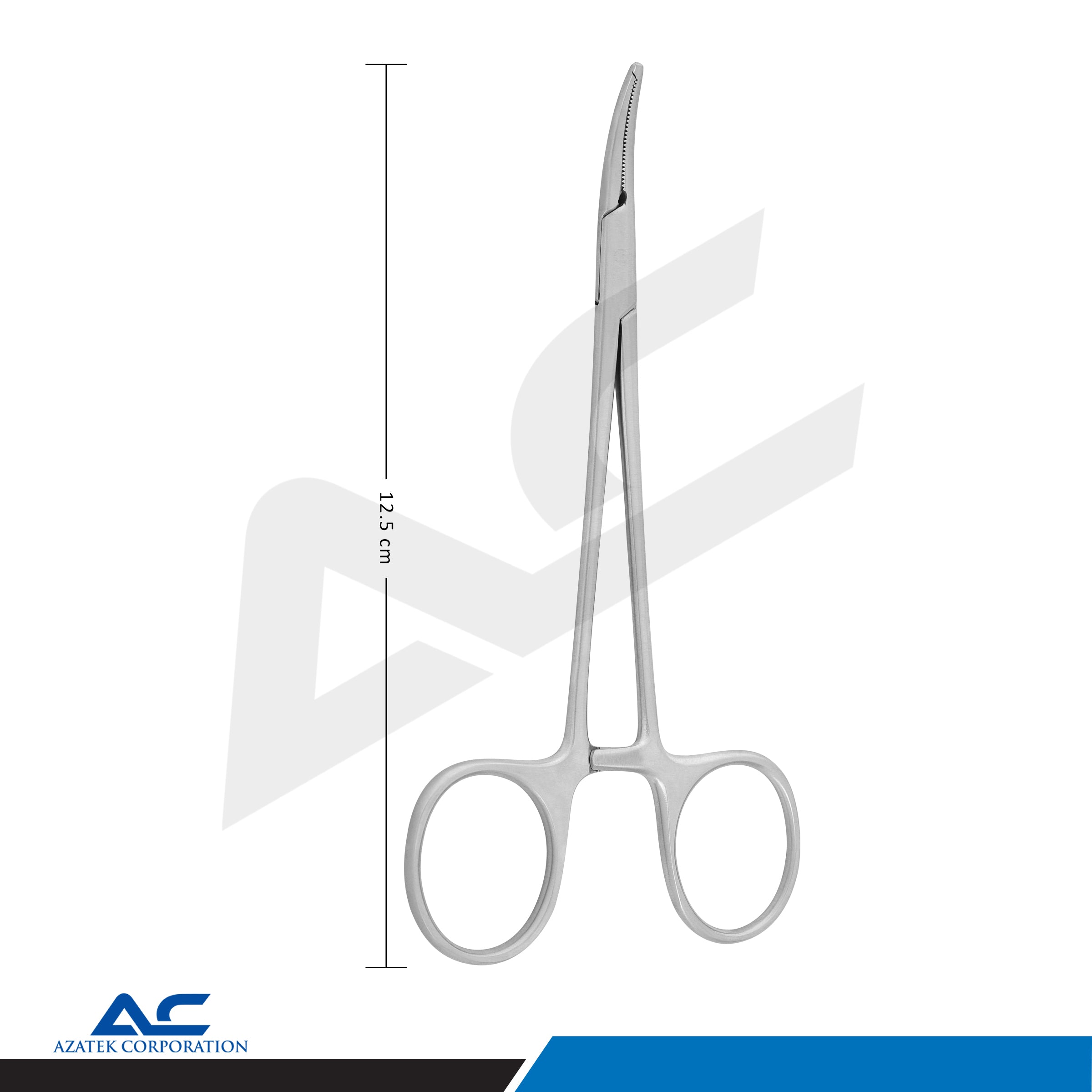 Mosquito Haemostatic Forceps Curved 12.5cm – Mosquito Kocher Surgical Forceps - Azatek Instruments