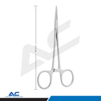 Mosquito Haemostatic Forceps Straight 12.5cm – Surgical Artery Forceps - Azatek Instruments