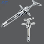 Dental Syringe Stainless Steel, Anesthesia Dental Syringe Folding Type 1.8ml EU/AM - Azatek Instruments