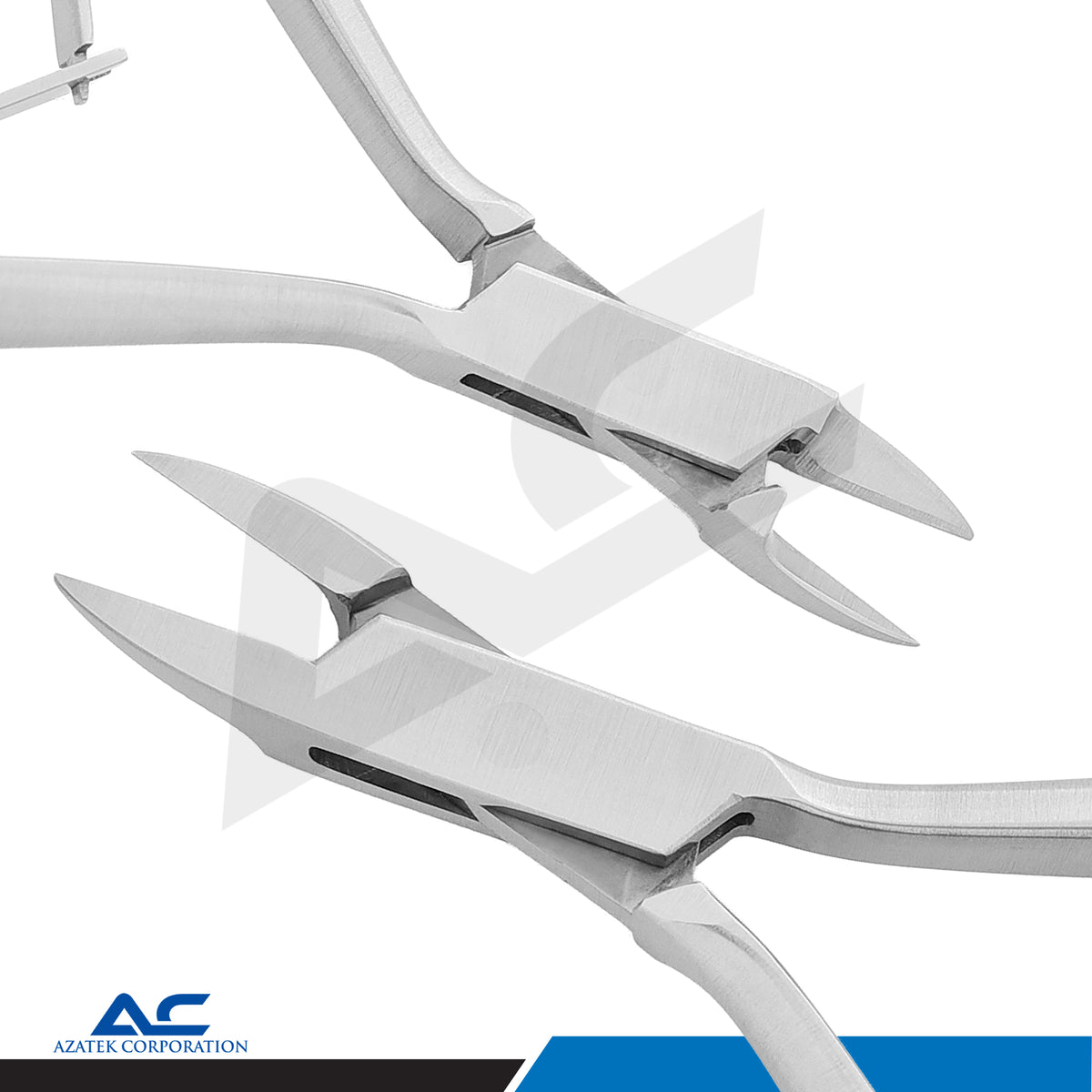 10cm stainless steel toe nail nipper clipper by Azatek