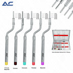 Azatek professional sinus lift internal instruments with ergonomic textured handles