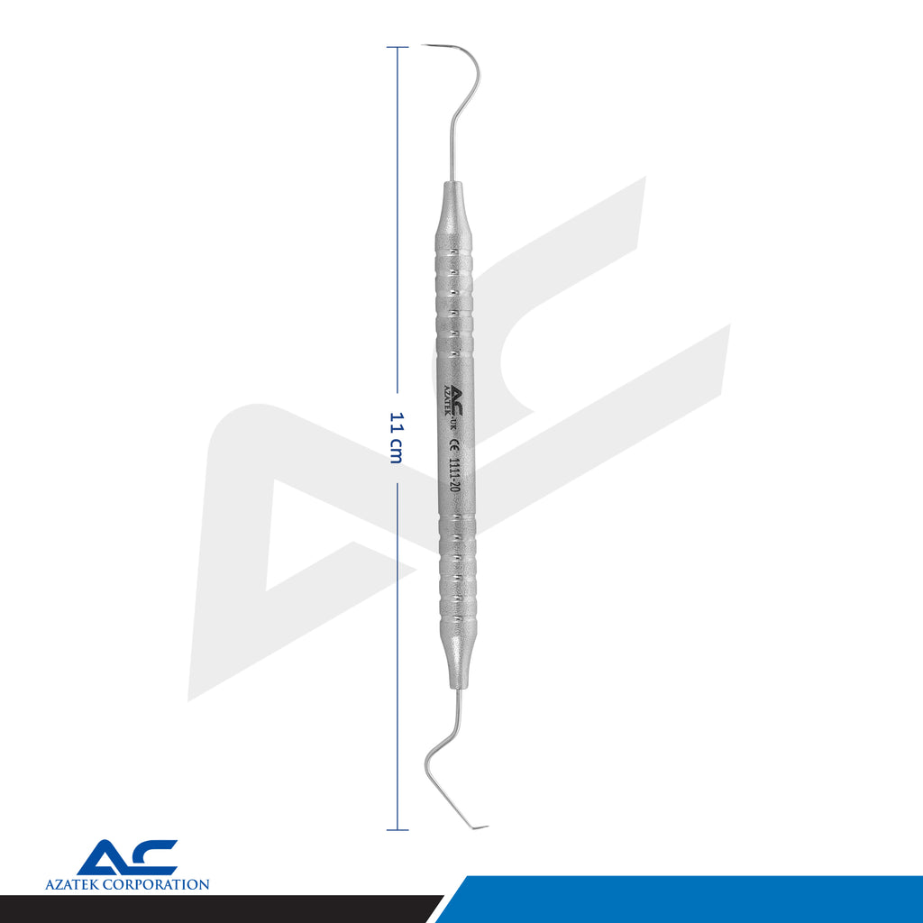 Double Ended Endodontic Explorer D5 | Stainless Steel Dental Explorer - Azatek Instruments