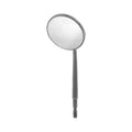 Dental Mouth Mirrors Front Surface Plane (Box of 12 Pcs.) | Professional Stainless Steel Dental Mirror Set - Azatek Instruments