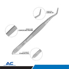 Meriam Dental Tweezer 16cm – Precision Dental Surgical Tweezers - Azatek Instruments