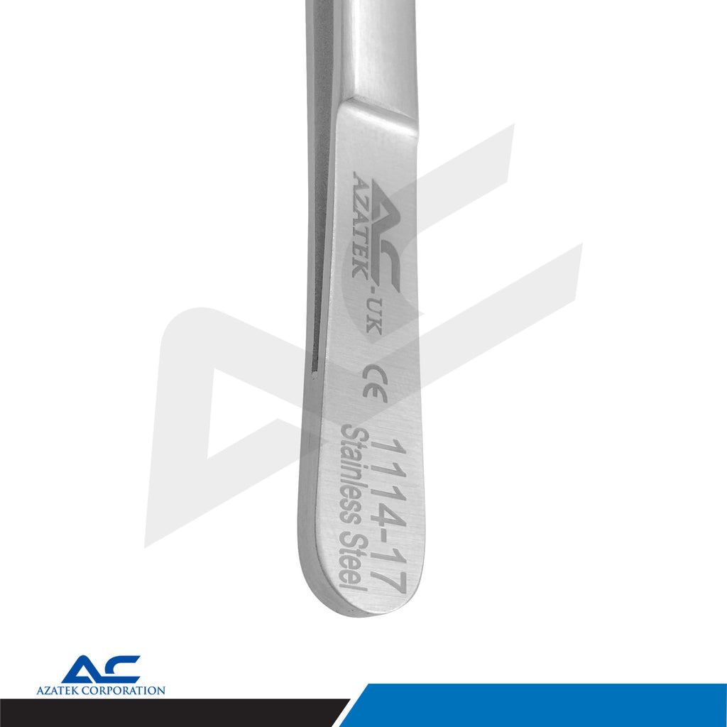College Tweezers with Lock, Locking Dental Tweezers 15cm Stainless Steel - Azatek Instruments