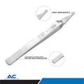 Direct Bond Bracket Tweezer 14cm – Professional Orthodontic Bracket Placement Tool - Azatek Instruments