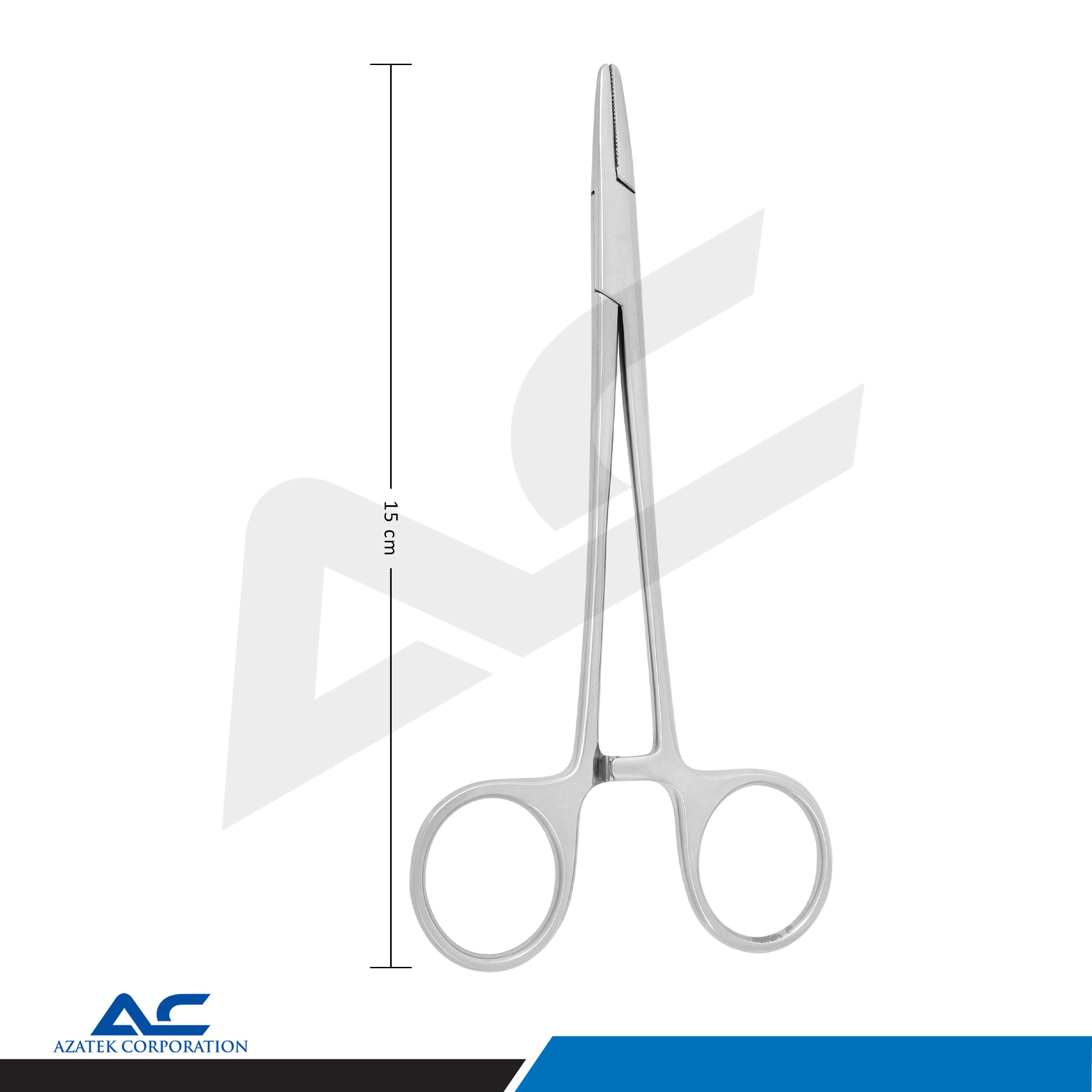 Mayo Hegar Needle Holder 15cm – Surgical Needle Holder Stainless Steel - Azatek Instruments