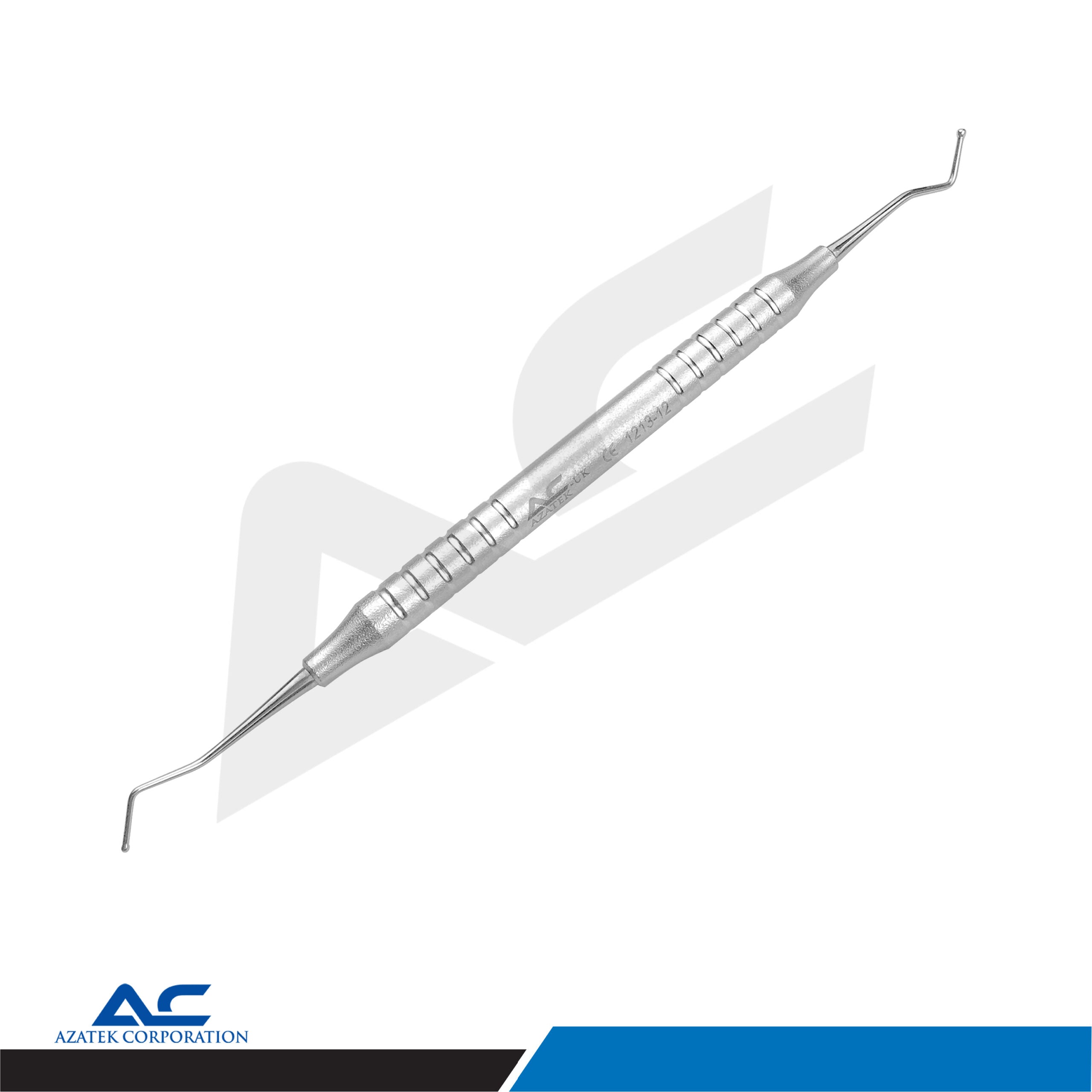 Composite Filling Instrument Ball Shaped 1.0/1.5mm Double Ended Dental Tool - Azatek Instruments