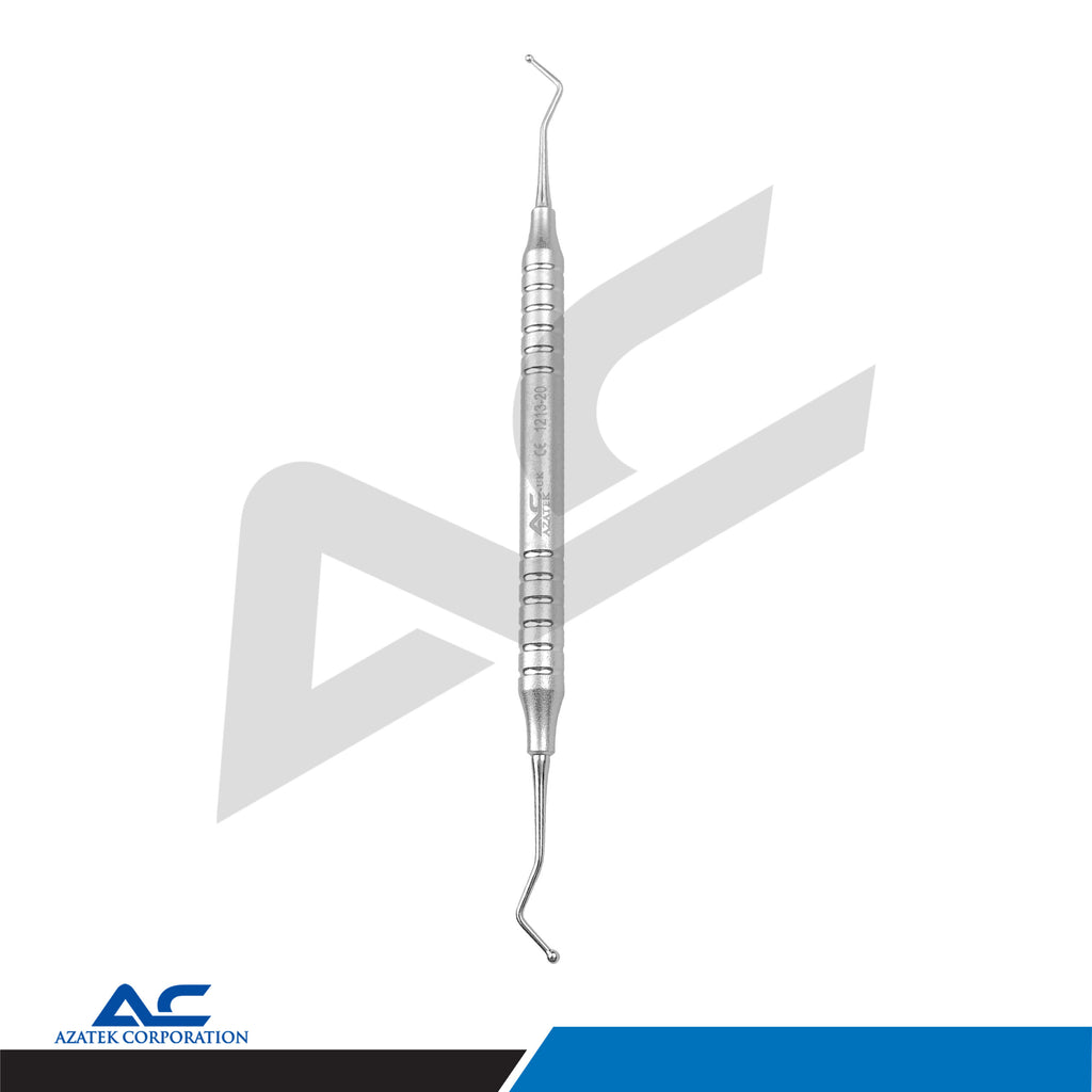 Filling Instrument Ball Shaped, Size 2.0/2.5mm – Precision Dental Tool - Azatek Instruments