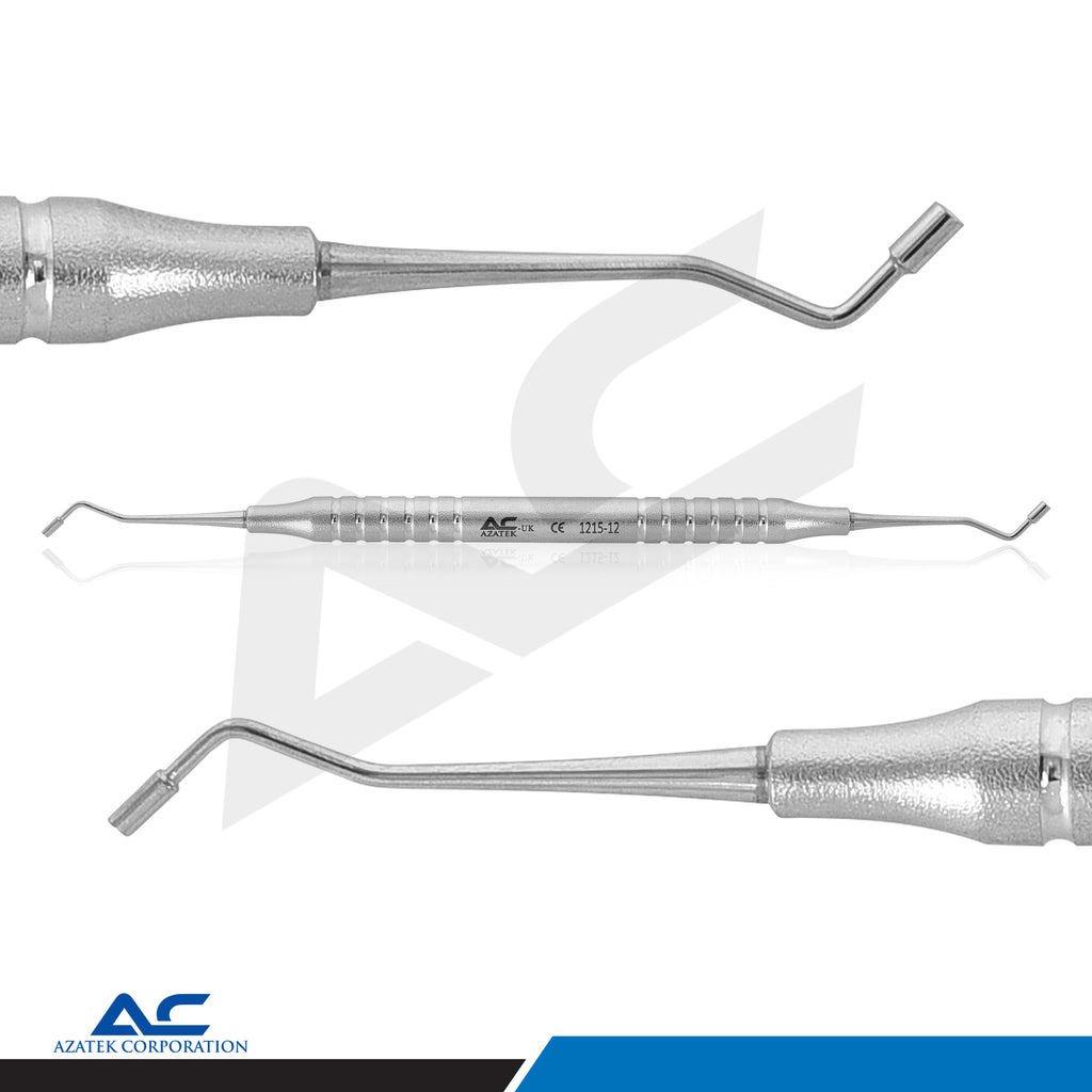 Smooth Plugger Dental Instrument 1.5/2.0mm Double Ended Restorative Condenser - Azatek Instruments