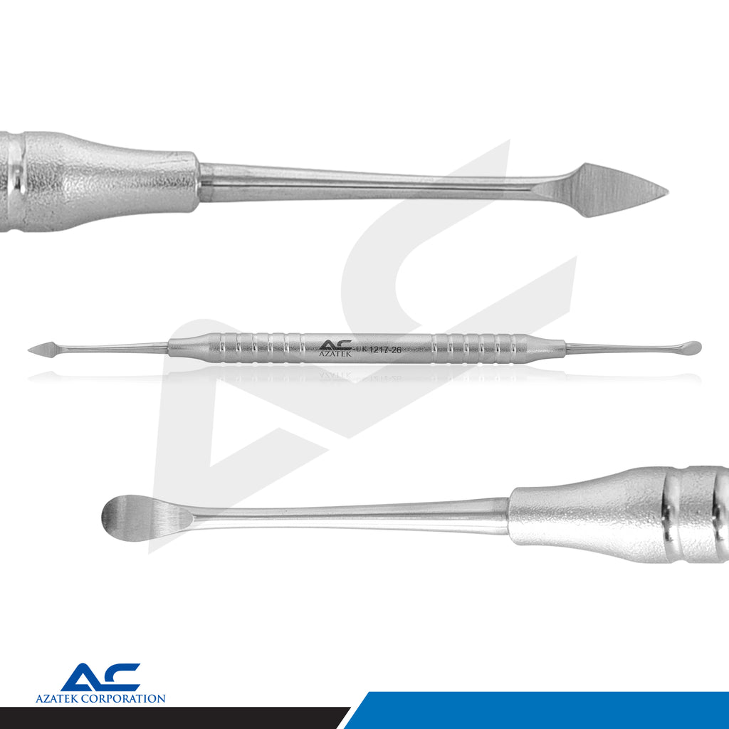 Buser Periosteal Elevator 11cm | Stainless Steel Dental Surgical Instrument - Azatek Instruments