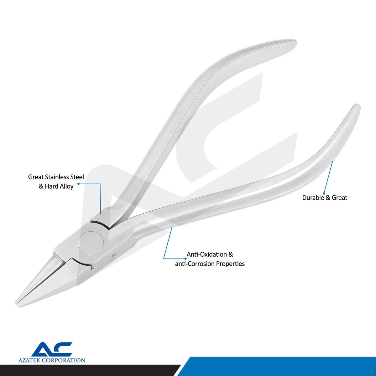 13cm stainless steel Orthodontic Light Wire Plier for wire bending