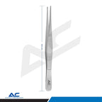 14.5cm 1x2 teeth Surgical Tissue Forceps