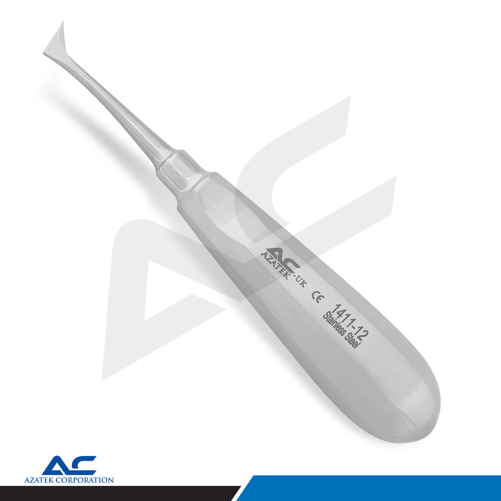 Cryer Root Elevator Fig. 44 Medium | Stainless Steel Dental Elevator - Azatek Instruments
